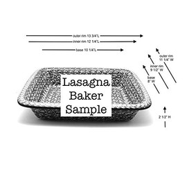 Polish Pottery Baker - Lasagna - Peacock