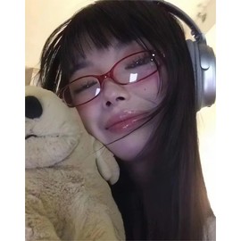 BOBUXLIIN Fake Glasses Fashion Non Prescription Clear Glasses for Women Glasses Frame Trendy Accessories for 2025