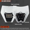 fewfuss Dirt Bike Led Headlight, Motorcycle Enduro Headlight Kit for