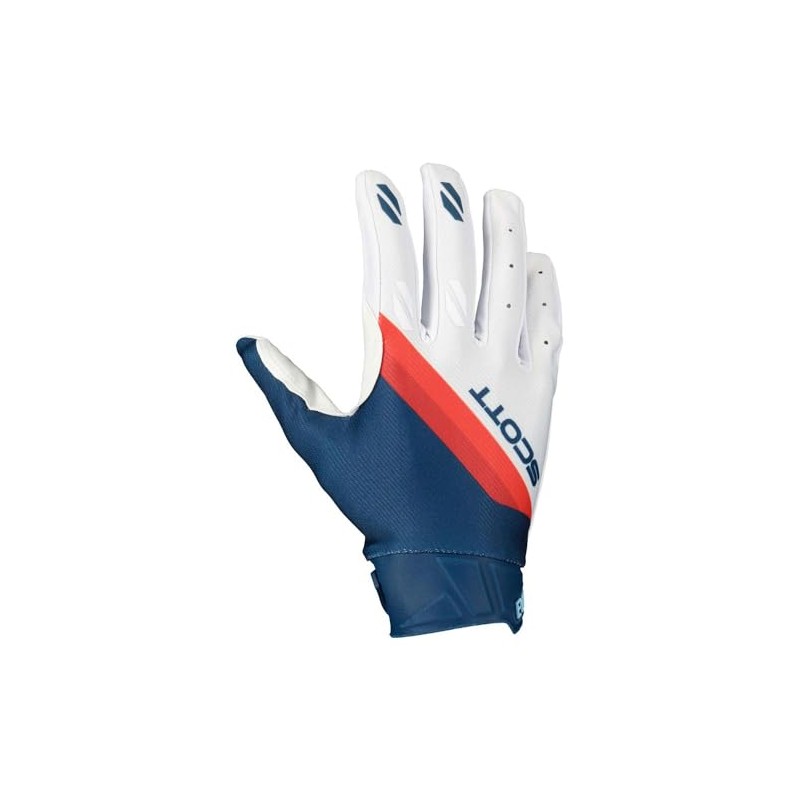 Scott Evo Dirt MX Motocross DH Cycling Gloves Blue/White 2024: