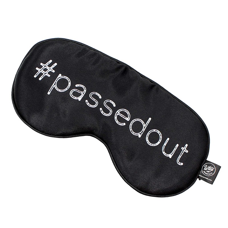 Wild Essentials Allusion Soft Satin Funny Sleep Masks with earplugs