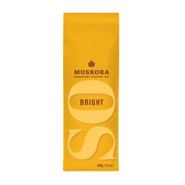 Muskoka Roastery Coffee, SO Bright, Light Roast, Ground Coffee, 400g