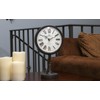 Lily's Home Antique Inspired Decorative Mantle Clock with Large Roman