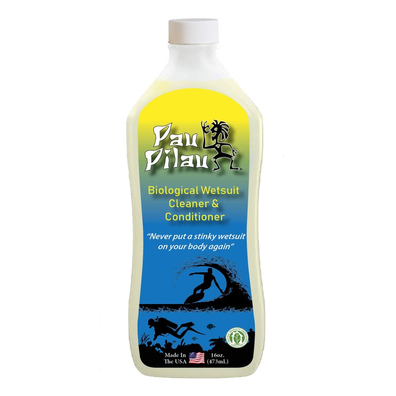 Drainbo Pau Pilau Wetsuit Cleaner and Conditioner, 16-Ounce