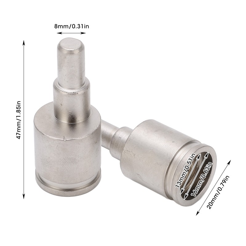 2pcs Amp Input Reducer Adapter 0 Gauge to 4 Gauge