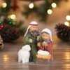 The Bridge Collection 2" Glass Nativity Figurine - Miniature Holy