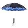 Sun Umbrella with Built In Fan Mister Spray Travel Umbrella