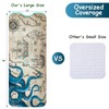 Bathtub Mat Non Slip, Octopus Extra Long Bath tub Mat