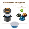 Reusable Vertuo Capsule Kit for Reusable nespresso Vertuo Pods, Upgraded