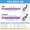 BAAPET 2/4/5/6 FT Dog Leash with Comfortable Padded Handle and