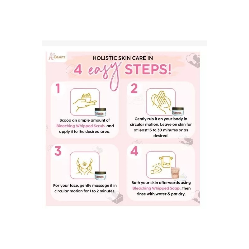 K-Beaute Bleaching Whipped Soap