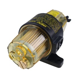 AIVWUMOT Fuel Filter Water Separator UF-10K Compatible with Yacht Gasoline Engine Marine Boat Water Separator Fuel Filter