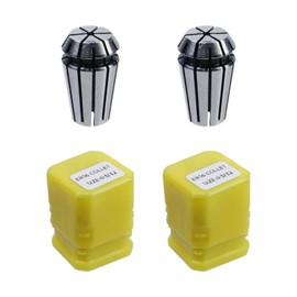 Rannb ER16 Spring Collet Set, 3/32" Collet Chuck for CNC Engraving Machine Lathe Tool-2pcs