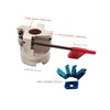 2inch R8-FMB22 Face Mill Arbor with BAP400R 50-22-4T 50mm/1.9inch Face