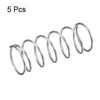TOP-VIGOR 5Pcs Compression Spring, 10mm OD,0.7mm Wire Size,25mm Free Length