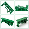 24 Pieces (12 Sets) DIN Rail Adapter Set, Terminal Blocks,