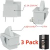 3 - Pack Universal Refrigerator Door Light Switch, 2 -