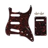 SHENGSUI Dark Tortoise SSS 11 Hole Strat Electric Guitar Pickguard