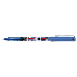 Pilot V5 Liquid Ink Rollerball Pens 0.5mm Tip - Mika Design - Blue Ink (Pack of 3 Supplied Loose)