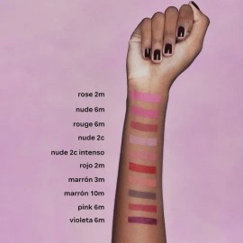 Labial Líquido Mate Intransferible Natura Una Pink 6M