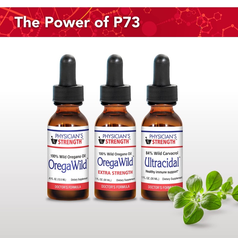 Physician's Strength OregaWild - 30 mL - High Carvacrol Formula