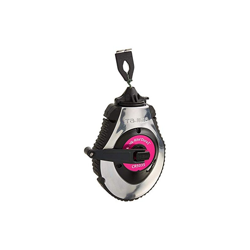 TAJIMA Chalk Line - Chalk-Rite Dura Chalk Box with 100ft