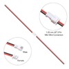LYJEE 2 Pin Connector, 30 Pairs Mini Wire Connectors, 1.25