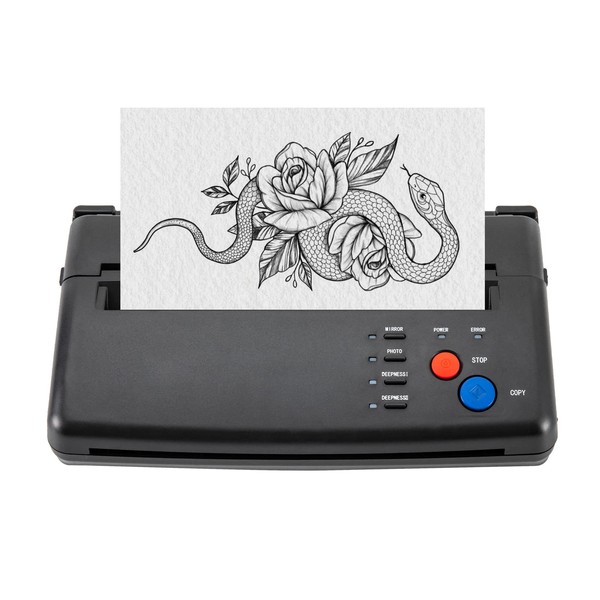 Thermal Copier Tattoo Stencil Transfer Copier Printer Permanent Tattoos for