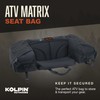 Kolpin Matrix Seat Bag - Black - 91155, 32" x