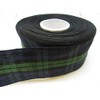 1 Roll of 38mm x 25 metres Tartan Ribbon Navy