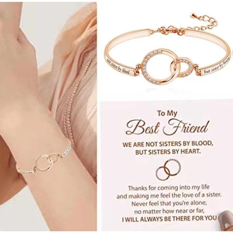 LSxAB Not Sister By Blood But Sister By Heart Cuff