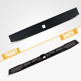 RANSOTO Tailgate Molding Trim Compatible with 2017 2018 2019 2020 2021 2022 Ford F250 F-250 F350 F-350 F450 F-450 Super Duty Flexible Flex Step Cap Top Protector Cover Replaces HC3Z9940602A, FO1904134