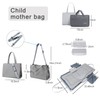 Portable Diaper Bag Tote, 3 in 1 Large Diaper Bag,
