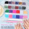 2mm Mini Nail Rhinestones and Resin Jelly Rhinestones, Rainbow Gems