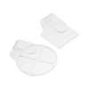 COHEALI 2pcs Handheld Acrylic Makeup Mixing Trays Set Cosmetic Mixing