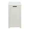 Oceanstar RH5513WHITE Storage Laundry Hamper, White