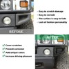 PIUGILH Front Bumper Bezel Corner Cover Compatible with 2003-2009 Hummer