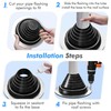 #3 Metal Roof Vents Flashing, Pipe Roofing Boots Kit for