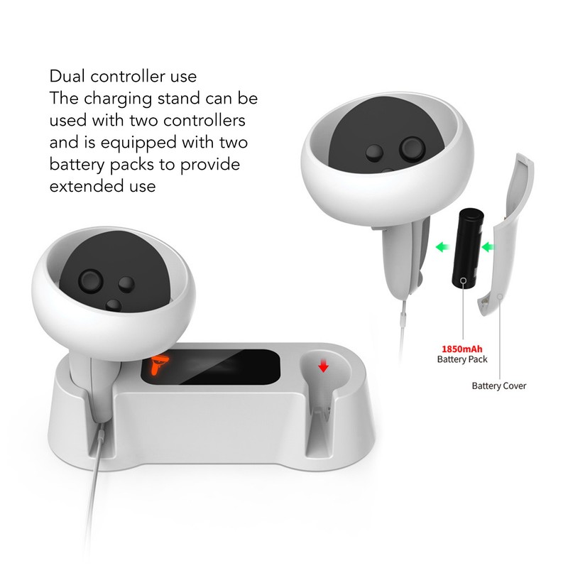 VR Charging Dock Type C Professional Charging Base Station with