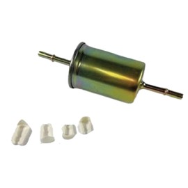 Fuel Filter - Pack of 1 - Compatible with Donaldson F65277; Fram G8018; Luberfiner G6593; Wix 33595, Fits O.E. F89Z9155A, FG1114, FG986, FG986B, 2M5Z9155CA, 5L1Z9155AA - Automotive Parts Replacement