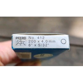 PFERD  5/32" Saw Chain Files 6 Files Per BOX  (4.0 mm) for 1/4, 38 LP Chainsaw MS200T