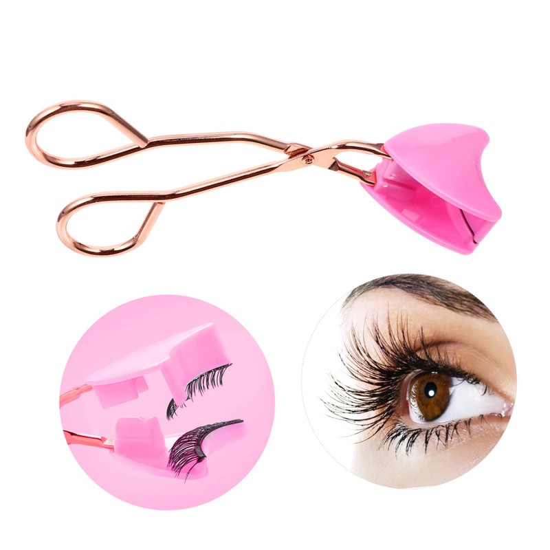 Minkissy 2pcs Magnetic Eyelash Curler Kit Professional Eyelash Clamp for