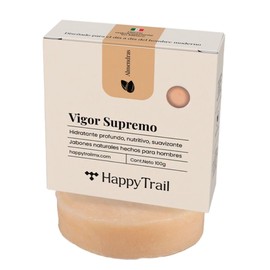 Happy Trail | Jabón Natural para hombres | Almendras | Hidratante, Suavizante. 100 grs Hecho en México