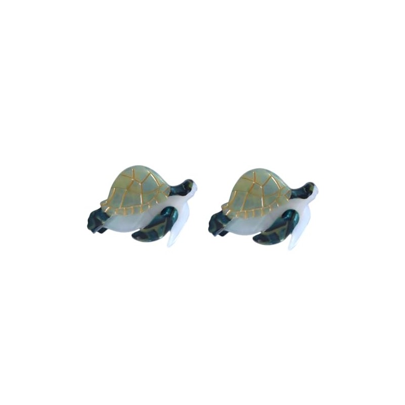 Mini Turtle Hair Clips,Novelty Acetate Hair Clip,Mini Acetate Claw Clips