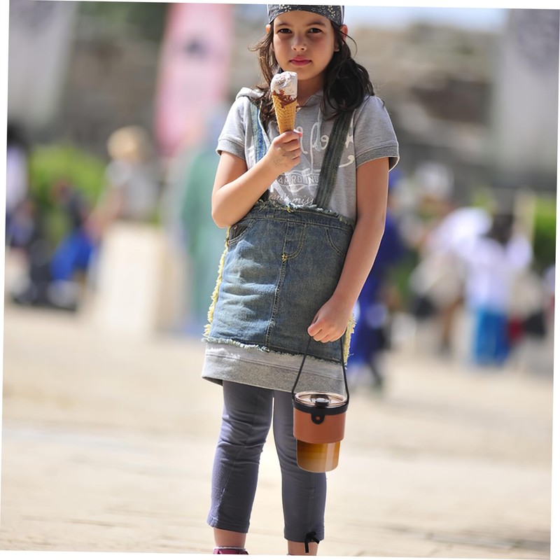 CHILDWEET 2Pcs Coffee Cup Carrying Strap Handheld Milk Tea Cup
