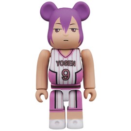 Bearbrick Kuroko's Basketball Atsushi Murasakibara, Total Height Approx. 2.8 inches (70 mm), Painted Finished Figure