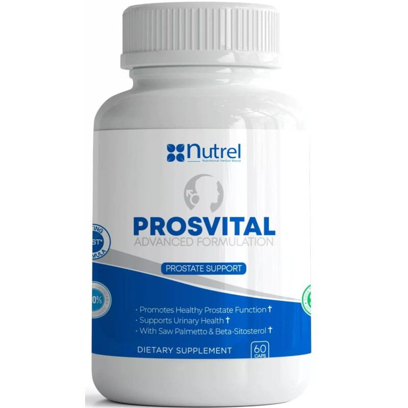 NaturalVita 3 PROSVITAL Support Formula Prostate Beta Sitosterol Saw Palmetto