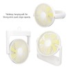 USB Desk Fan Wall Mounted Hanging Desk 3 in 1