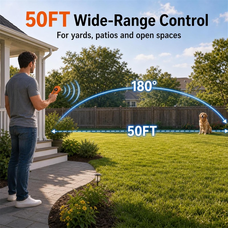 QREIHLPY 2026 Upgraded Dog Bark Deterrent Devices with 10 Adjustable