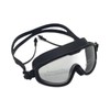 Snorkeling goggles earplugs all-in-one wide Black 10ea